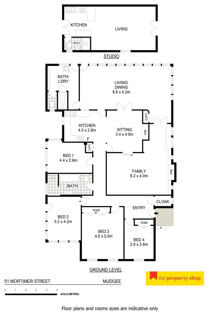 Floorplan of Homely house listing, 51 Mortimer Street, Mudgee NSW 2850