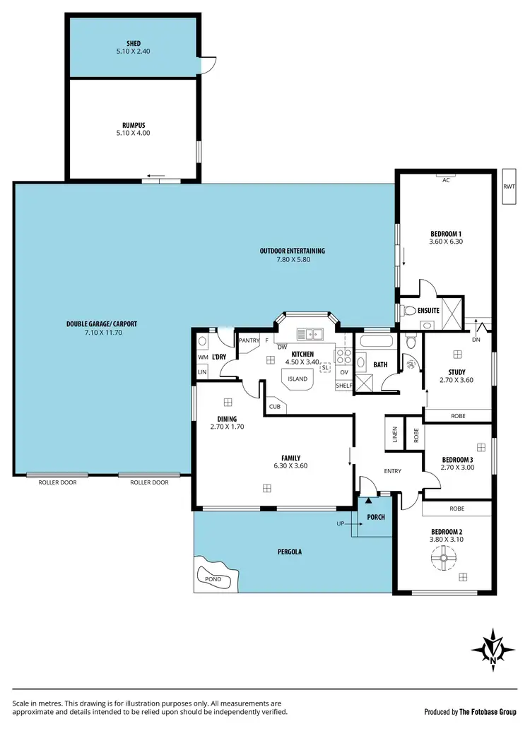Floorplan of Homely house listing, 24 Highwray Drive, Morphett Vale SA 5162