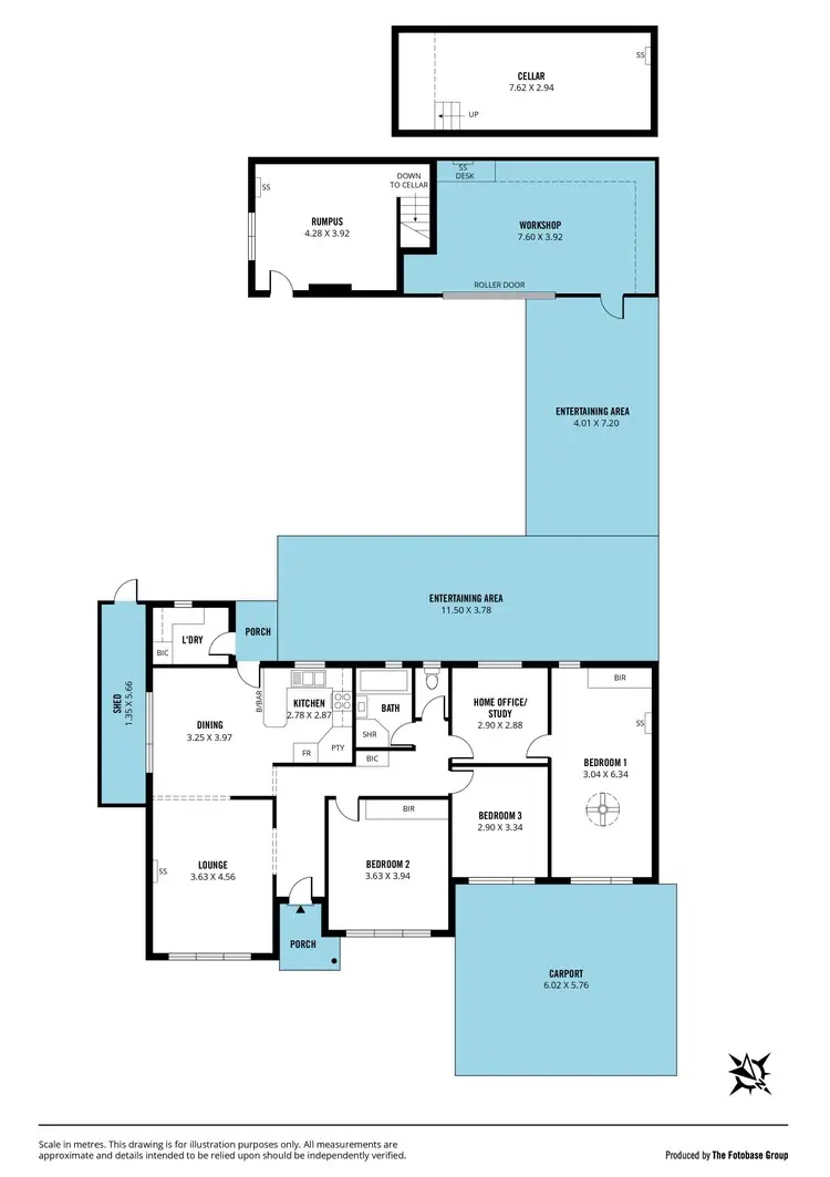 Floorplan of Homely house listing, 6 Troon Street, Novar Gardens SA 5040