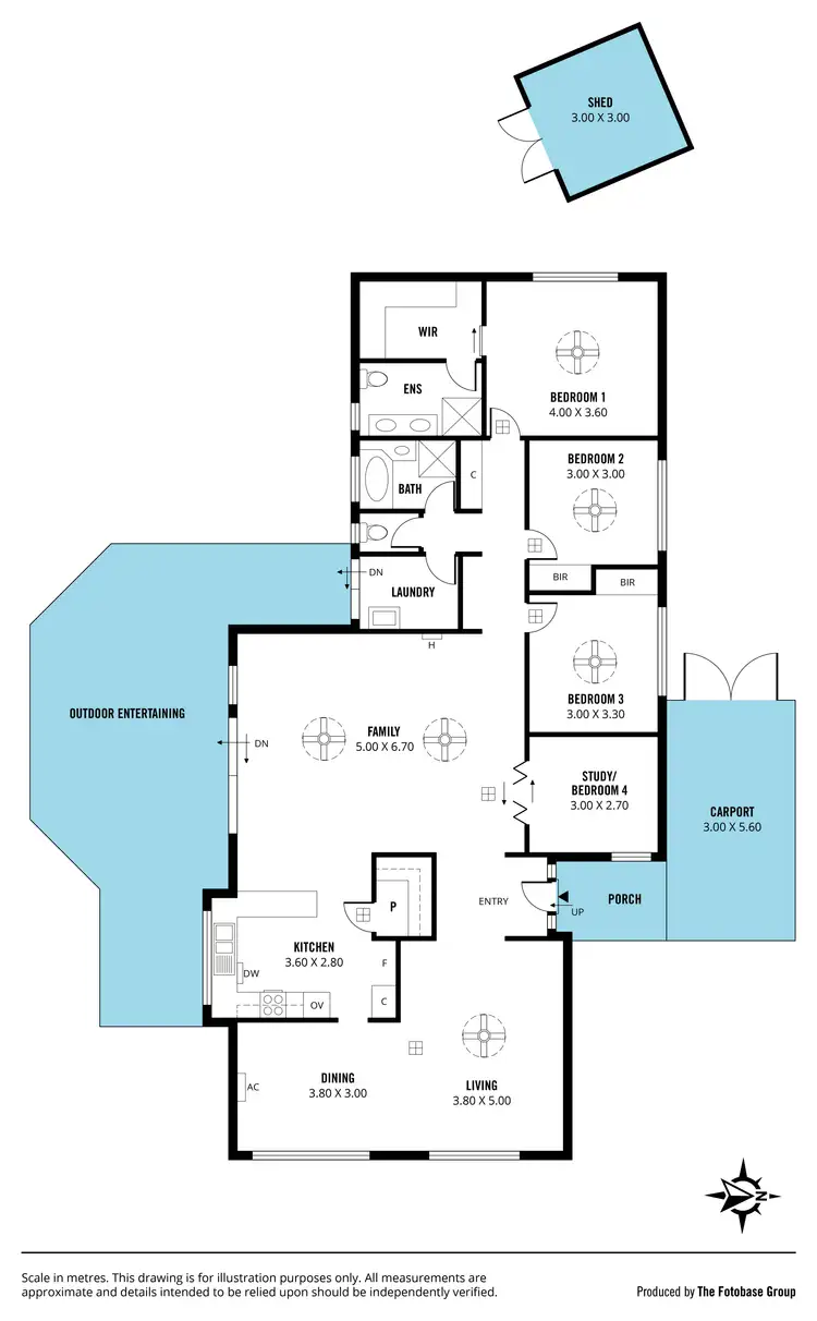 Floorplan of Homely house listing, 25 Buccaneer Drive, Seaford Rise SA 5169
