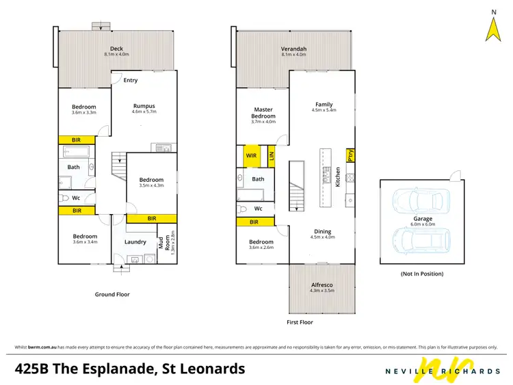 Floorplan of Homely house listing, 425B The Esplanade, St Leonards VIC 3223
