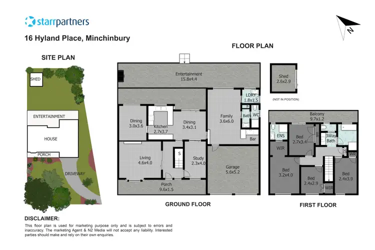 Floorplan of Homely house listing, 16 Hyland Place, Minchinbury NSW 2770