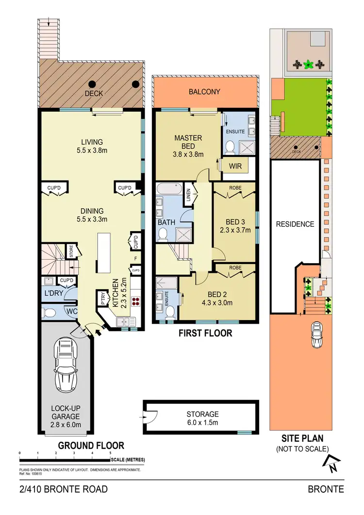 Floorplan of Homely house listing, 2/410 Bronte Road, Bronte NSW 2024