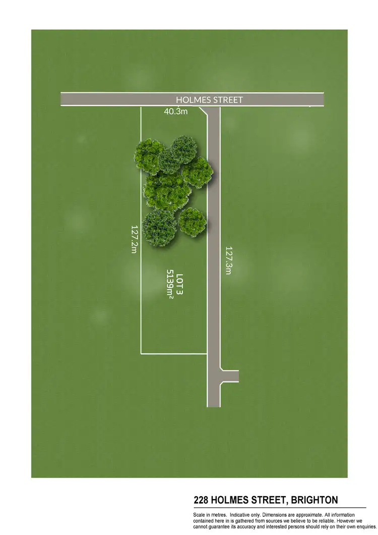 Floorplan of Homely land listing, 228 Holmes Street, Brighton QLD 4017