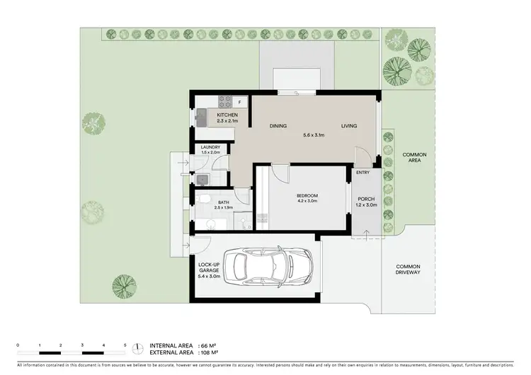 Floorplan of Homely villa listing, 6/90 Thompson Street, Long Jetty NSW 2261