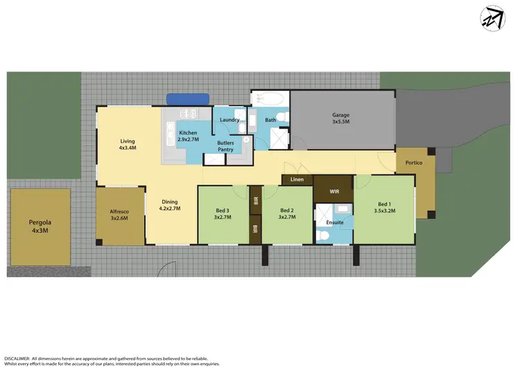 Floorplan of Homely house listing, 30 Ceres Way, Box Hill NSW 2765
