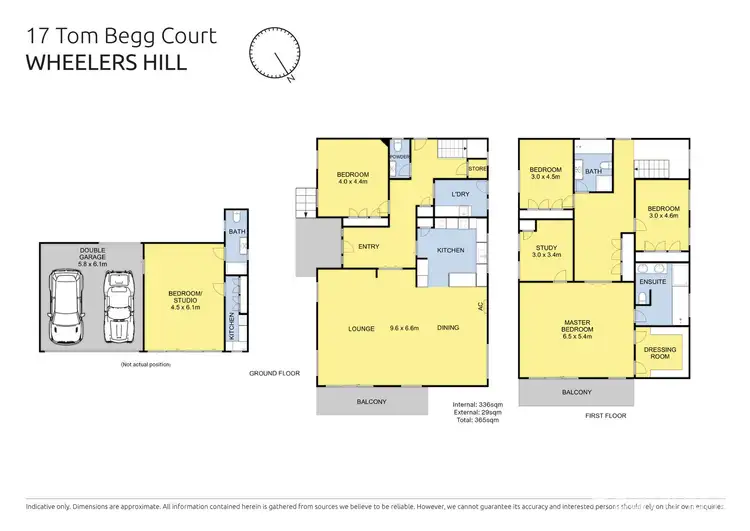 Floorplan of Homely house listing, 17 Tom Begg Court, Wheelers Hill VIC 3150