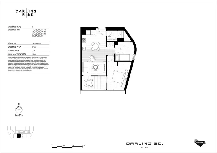 Floorplan of Homely apartment listing, 1101/82 Hay Street, Haymarket NSW 2000