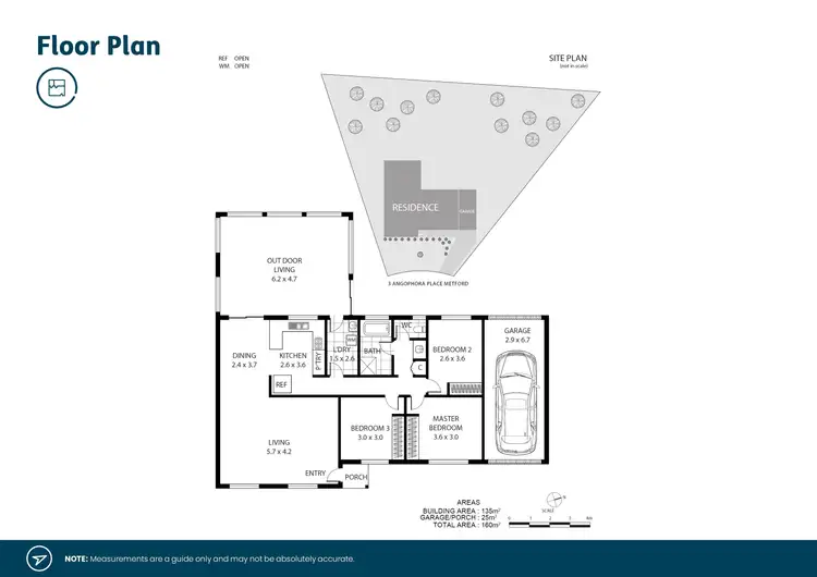 Floorplan of Homely house listing, 3 Angophora Place, Metford NSW 2323