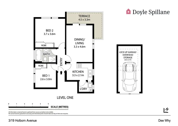 Floorplan of Homely apartment listing, 3/19 Holborn Avenue, Dee Why NSW 2099