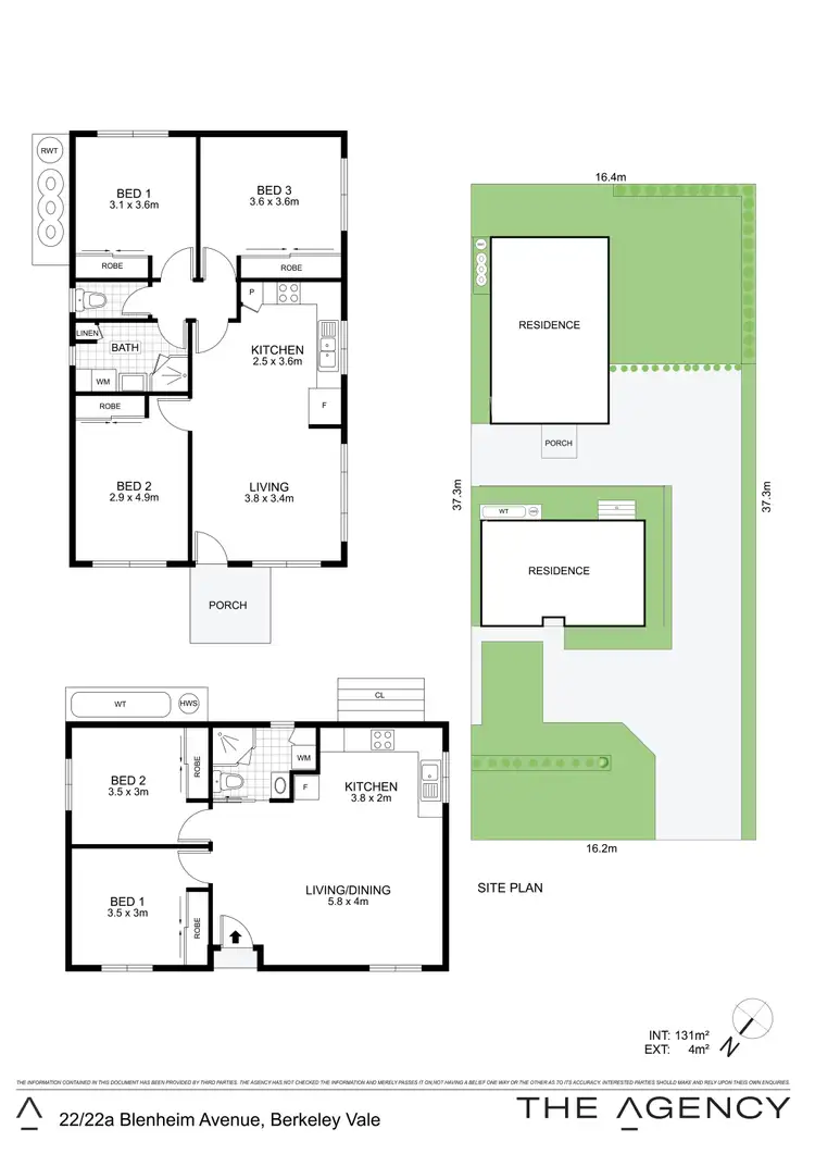 Floorplan of Homely house listing, 22 Blenheim Avenue, Berkeley Vale NSW 2261