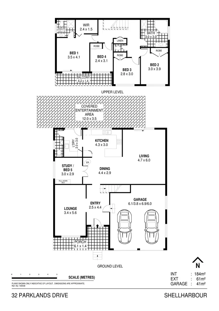 Floorplan of Homely house listing, 32 Parklands Drive, Shellharbour NSW 2529