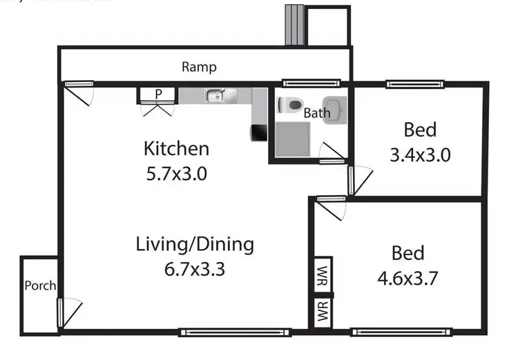 Floorplan of Homely house listing, 127 Windsor Road, Northmead NSW 2152