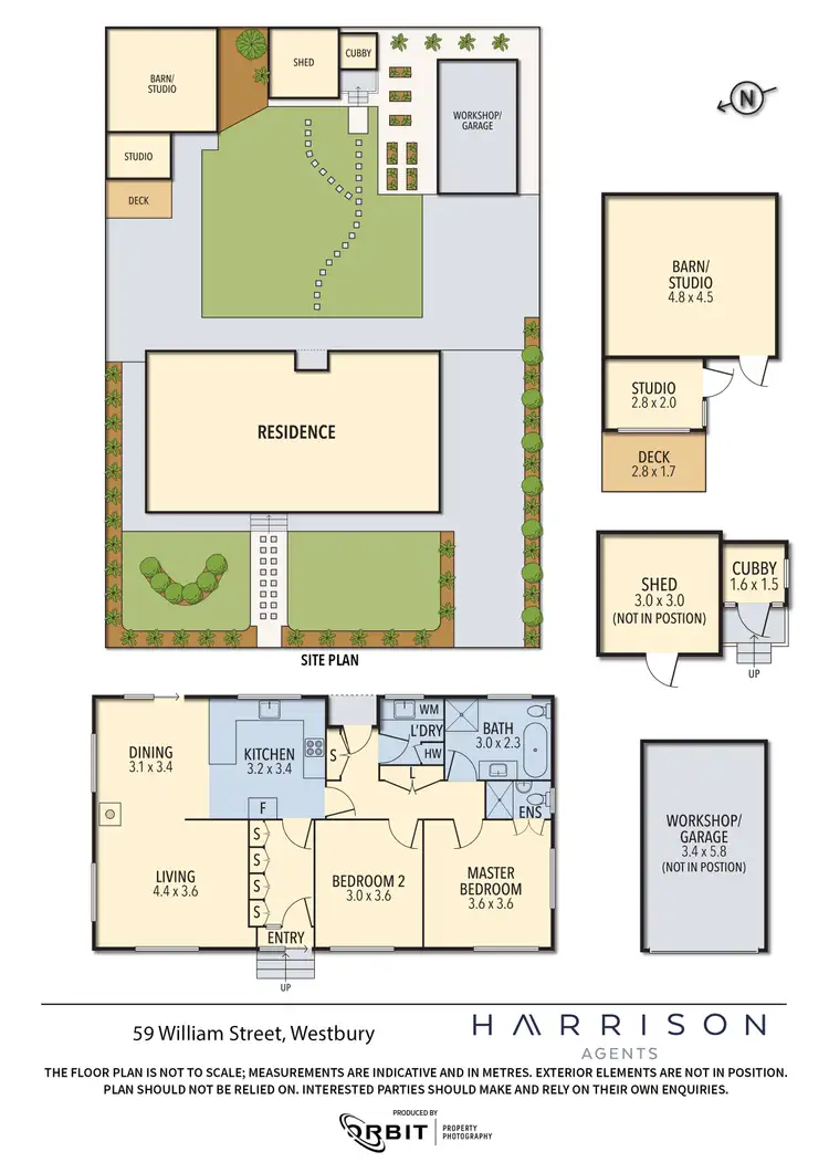 Floorplan of Homely house listing, 59 William Street, Westbury TAS 7303
