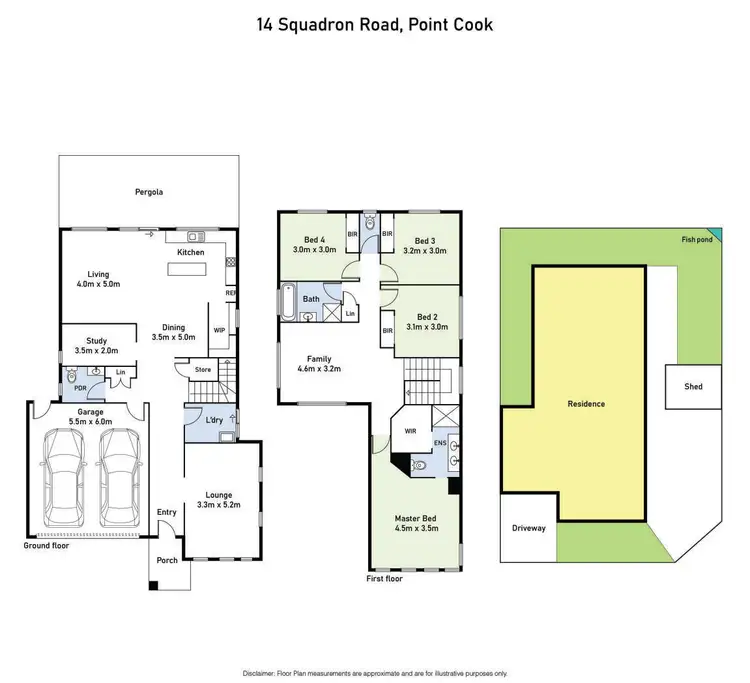 Floorplan of Homely house listing, 14 Squadron Road, Point Cook VIC 3030