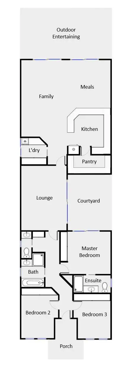 Floorplan of Homely house listing, 99 Pine Avenue, Mildura VIC 3500