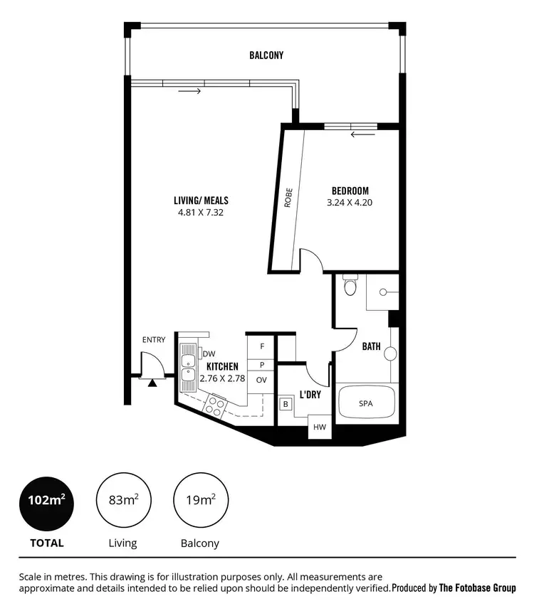 Floorplan of Homely apartment listing, 59/3 Holdfast Promenade, Glenelg SA 5045
