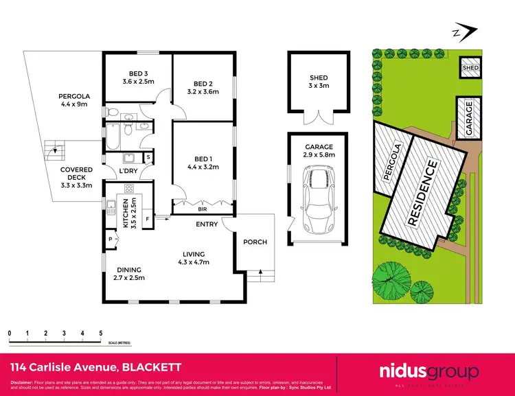 Floorplan of Homely house listing, 114 Carlisle Avenue, Blackett NSW 2770