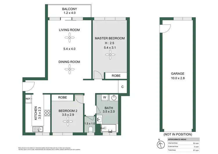 Floorplan of Homely unit listing, 8/19 Riddell Street, Bulimba QLD 4171