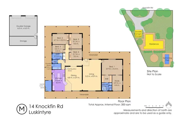 Floorplan of Homely house listing, 14 Knockfin Road, Luskintyre NSW 2321