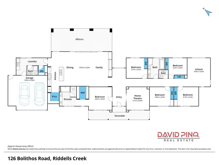 Floorplan of Homely house listing, 126 Bolithos Road, Riddells Creek VIC 3431