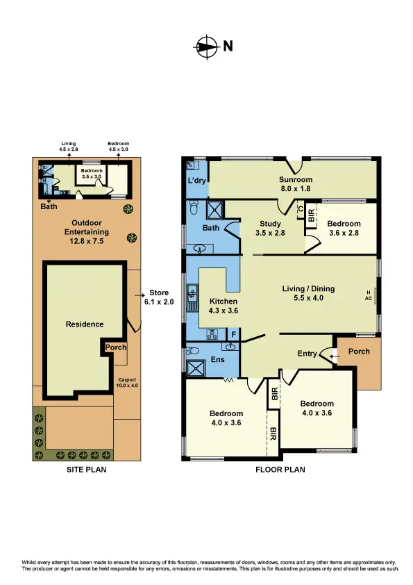 Floorplan of Homely house listing, 141 Cornwall Road, Sunshine VIC 3020