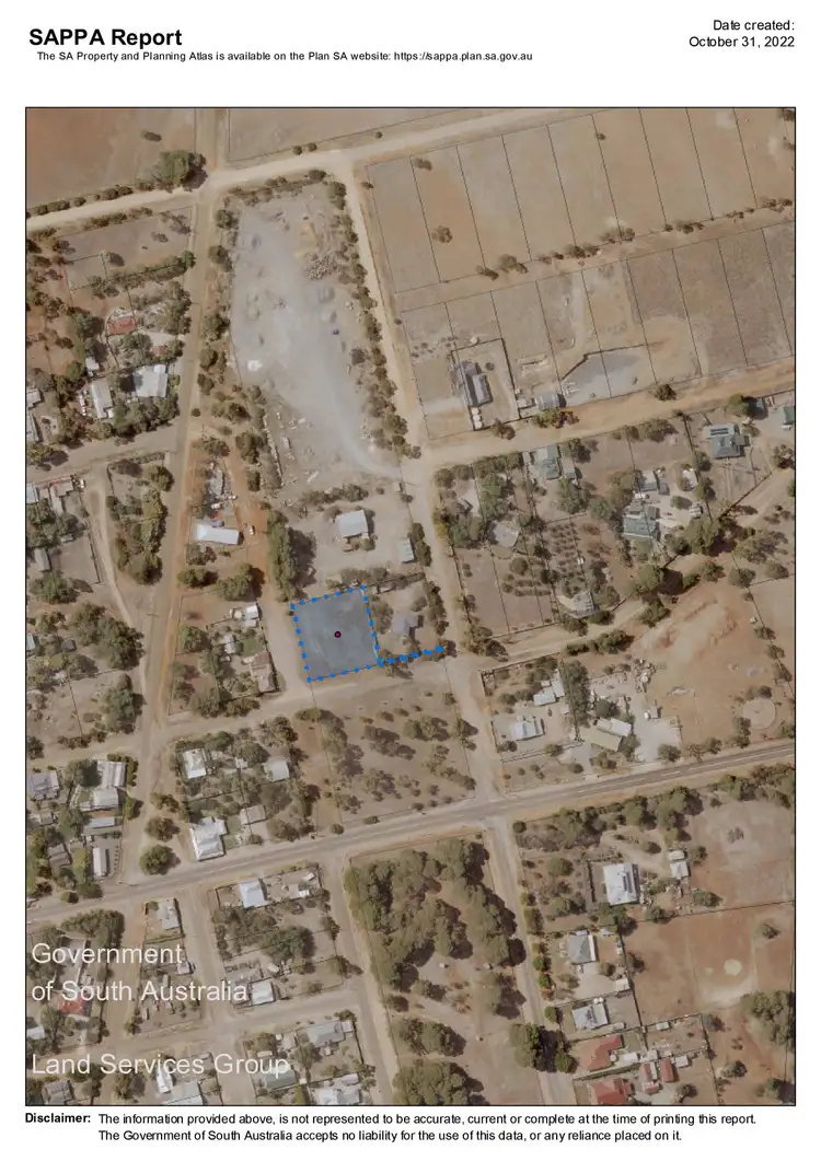 Floorplan of Homely land listing, LOT 45 The Crescent, Burra SA 5417