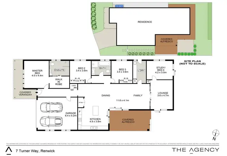 Floorplan of Homely house listing, 7 Turner Way, Renwick NSW 2575
