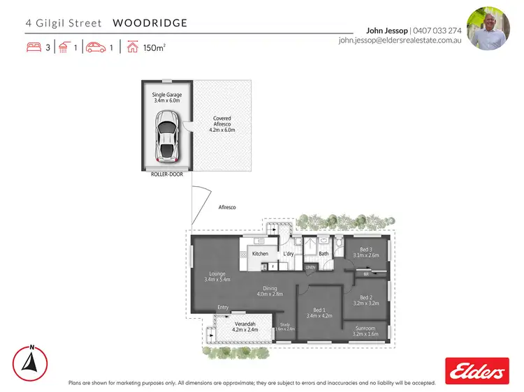 Floorplan of Homely house listing, 4 Gilgil Street, Woodridge QLD 4114