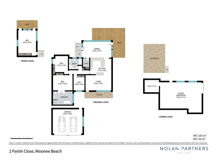 Floorplan of Homely house listing, 2 Parish Close, Moonee Beach NSW 2450