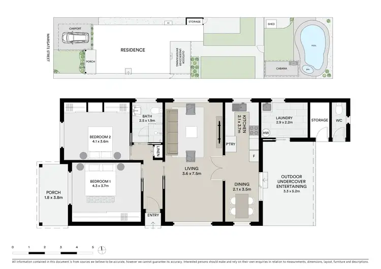 Floorplan of Homely house listing, 88 Margate Street, Ramsgate NSW 2217