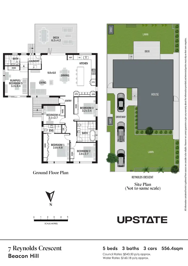 Floorplan of Homely house listing, 7 Reynolds Crescent, Beacon Hill NSW 2100