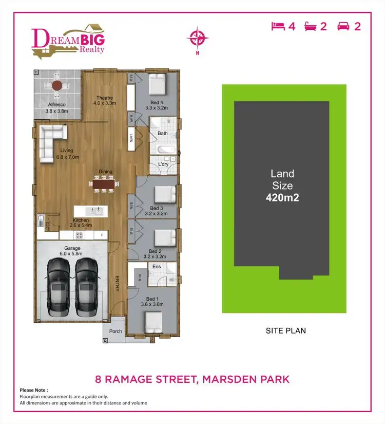 Floorplan of Homely house listing, 8 Ramage Street, Marsden Park NSW 2765