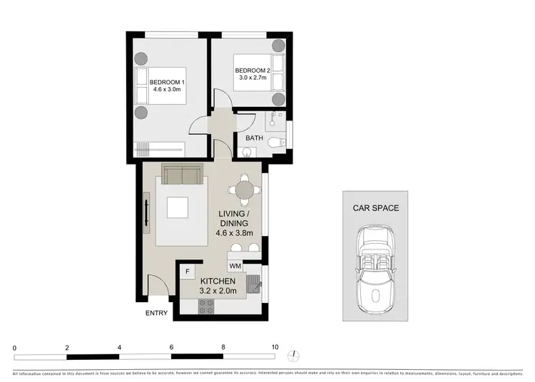 Floorplan of Homely apartment listing, 15/6A Bank Street, Meadowbank NSW 2114