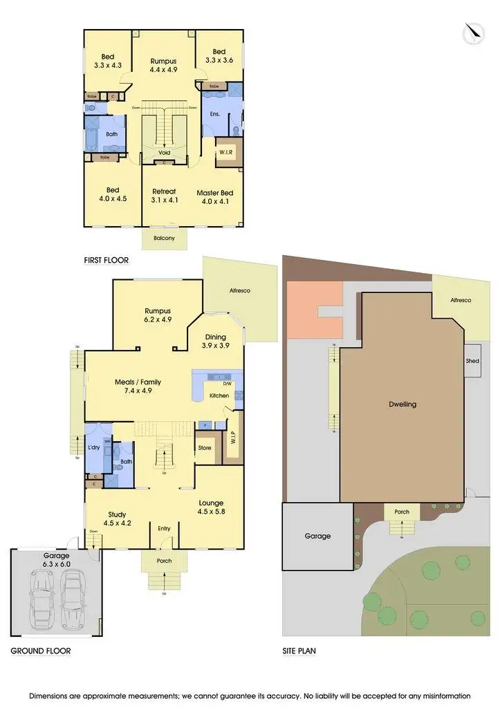 Floorplan of Homely house listing, 62 Darius Terrace, South Morang VIC 3752