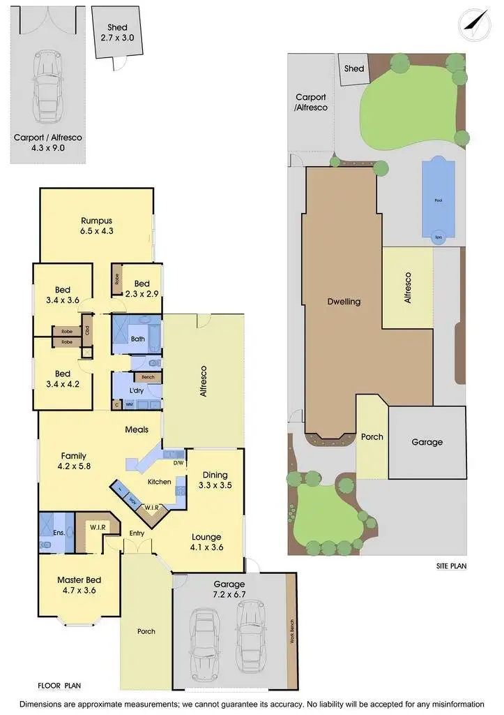 Floorplan of Homely house listing, 10 Stillman Drive, Mill Park VIC 3082