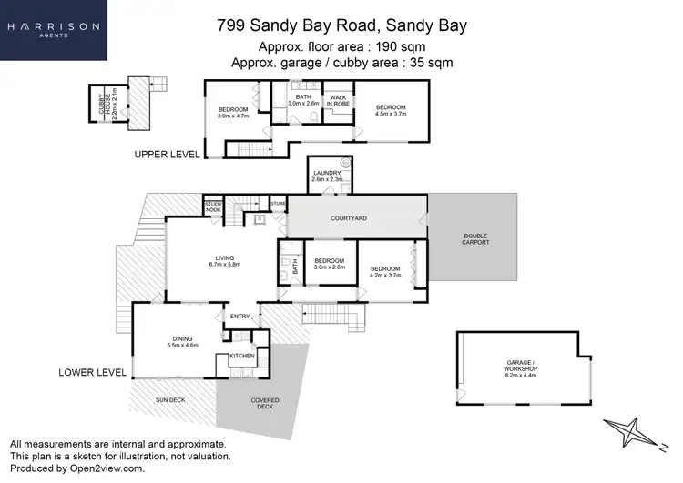 Floorplan of Homely house listing, 799 Sandy Bay Road, Sandy Bay TAS 7005