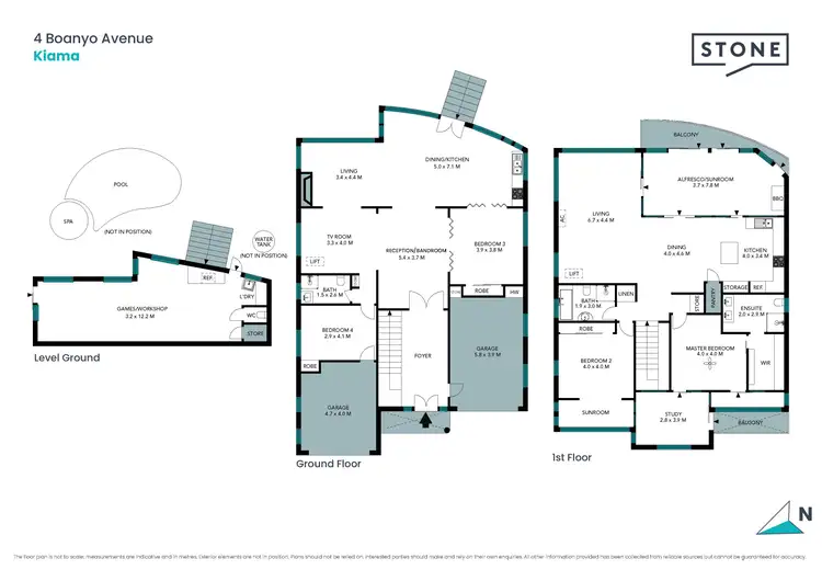 Floorplan of Homely house listing, 4 Boanyo Avenue, Kiama NSW 2533