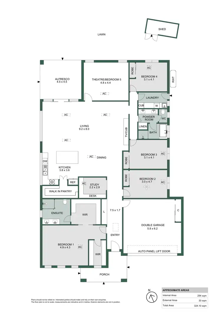 Floorplan of Homely house listing, 1 Welkin Street, Windsor Gardens SA 5087