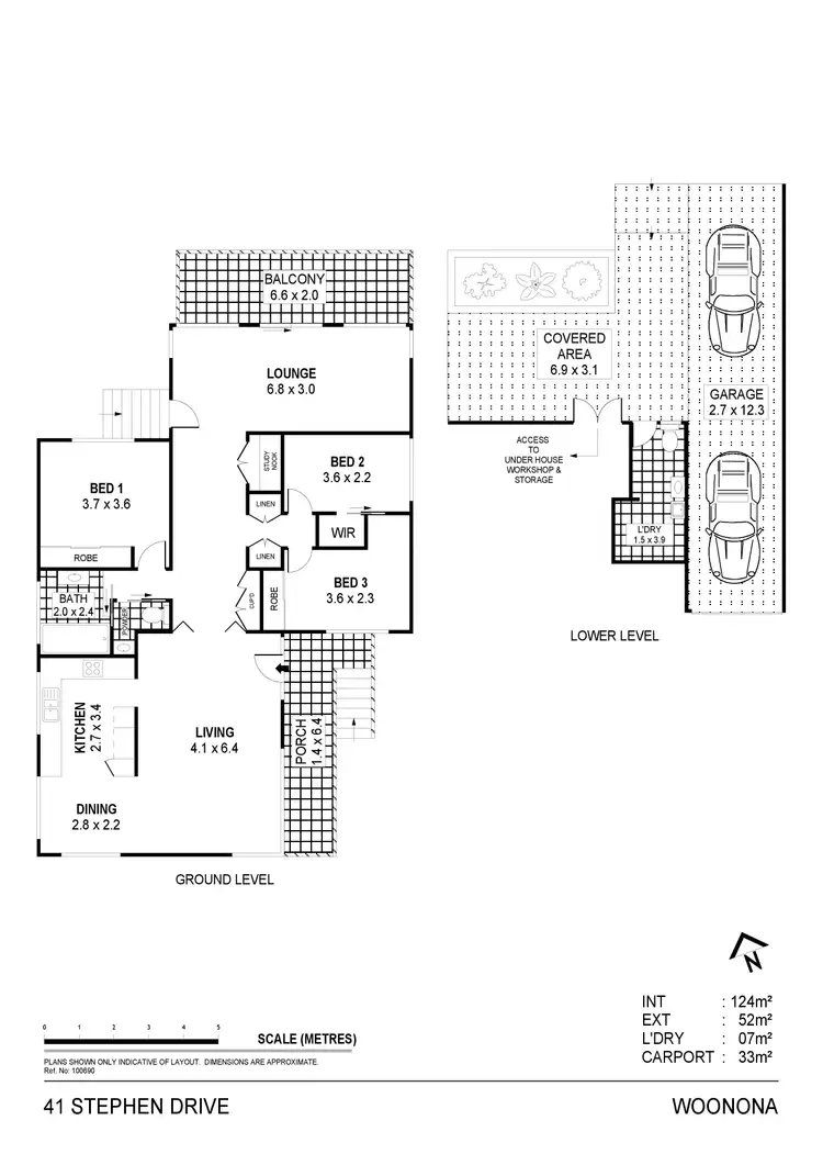 Floorplan of Homely house listing, 41 Stephen Drive, Woonona NSW 2517