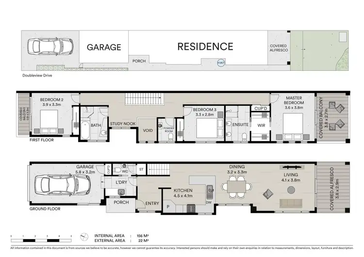 Floorplan of Homely house listing, 2/16 Twenty Seventh Avenue, Palm Beach QLD 4221