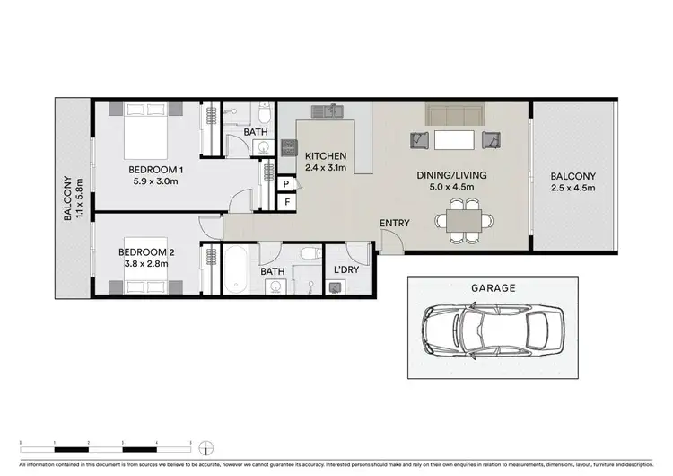 Floorplan of Homely unit listing, 21/14-18 Reid Avenue, Westmead NSW 2145