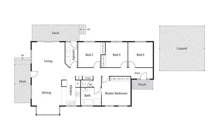 Floorplan of Homely house listing, 57 Gurrang Avenue, Ngunnawal ACT 2913