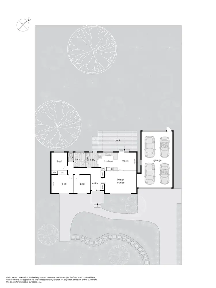 Floorplan of Homely house listing, 65 Chewings Street, Scullin ACT 2614
