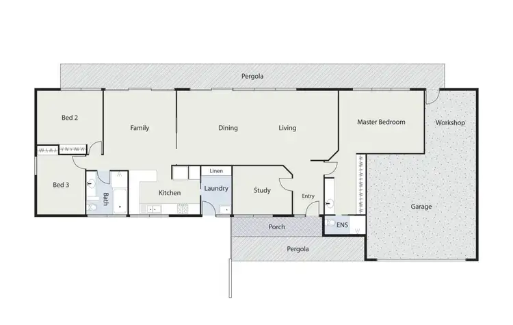 Floorplan of Homely townhouse listing, 2/146 Shackleton Circuit, Mawson ACT 2607