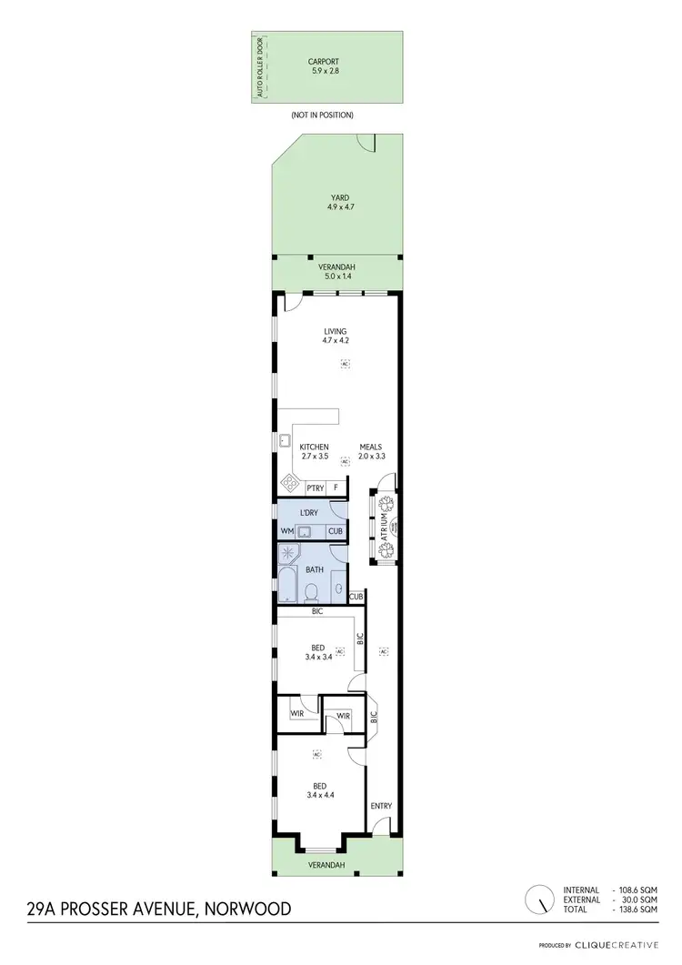 Floorplan of Homely house listing, 29A Prosser Avenue, Norwood SA 5067