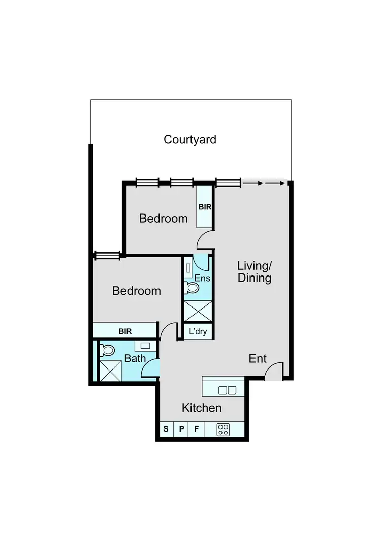 Floorplan of Homely apartment listing, 3/27 Jasper Road, Bentleigh VIC 3204
