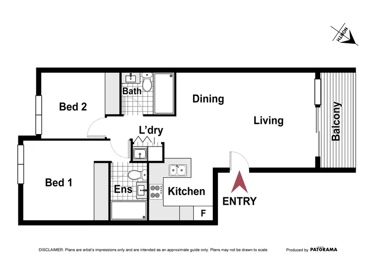 Floorplan of Homely apartment listing, 33/39 Jerrabomberra Avenue, Narrabundah ACT 2604