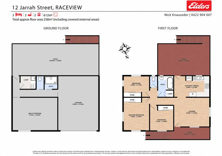 Floorplan of Homely house listing, 12 Jarrah Street, Raceview QLD 4305
