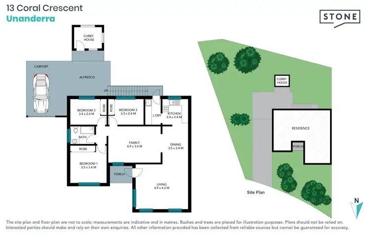 Floorplan of Homely house listing, 13 Coral Crescent, Unanderra NSW 2526